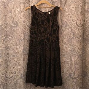 Xhilarations Black Lace dress